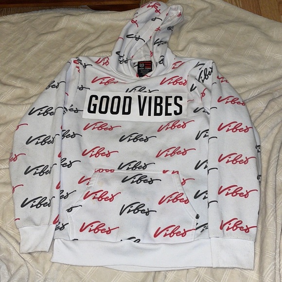 White Phat farm hoodie in mens large it’s been barley worn. - Picture 1 of 5
